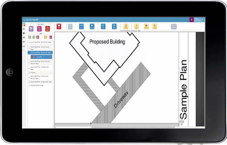 screenshot of Square Takeoff
